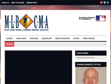 Tablet Screenshot of mlbcma.com